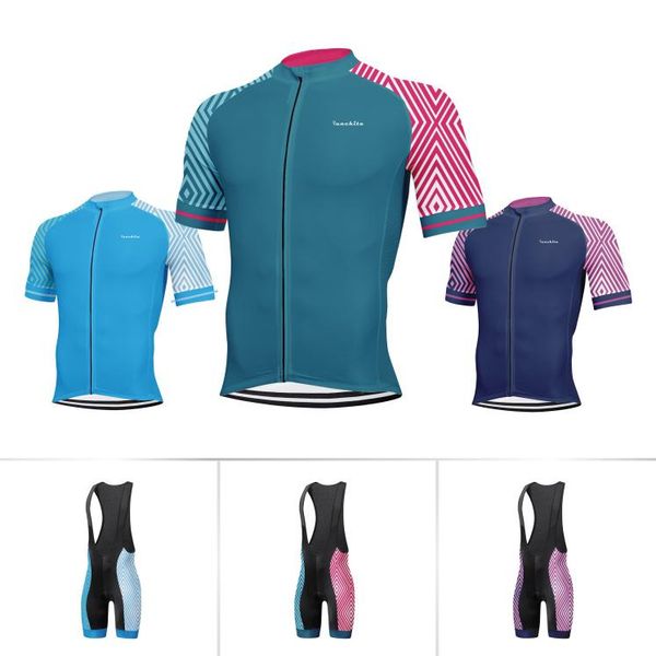 racing sets runchita pro team men's cycling jersey quick drying ropa ciclismo hombre triathlon skinsuit short sleeve bike uniform, Black;blue
racing sets runchita pro team men's cycling jersey quick drying ropa ciclismo hombre triathlon skinsuit short sleeve bike uniform, Black;blue