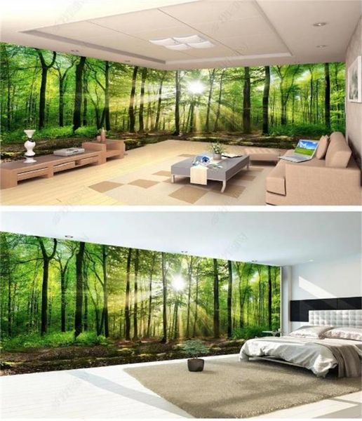 custom 3d po wallpaper mural room sofa tv backdrop living sunshine natural forest scenery picture wallpapers
custom 3d po wallpaper mural room sofa tv backdrop living sunshine natural forest scenery picture wallpapers