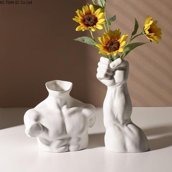 vases ceramic human body vase electroplating silver flower arrangement creative character nude living room home decoration
vases ceramic human body vase electroplating silver flower arrangement creative character nude living room home decoration
