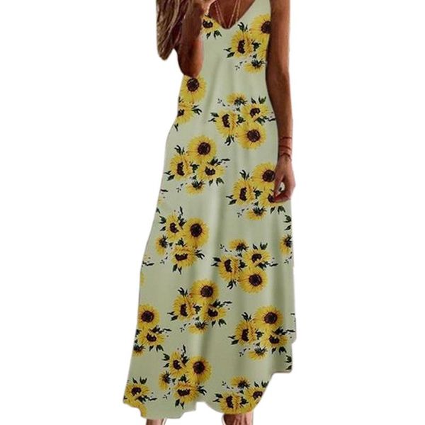 casual dresses summer dress women v neck sleeveless hem maxi beach holiday long clothes, Black;gray
casual dresses summer dress women v neck sleeveless hem maxi beach holiday long clothes, Black;gray