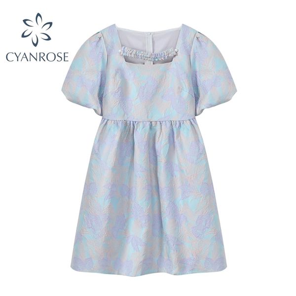 loose sweet puff sleeve girl puffy dress summer fashion french style vintage square collar high waist fairy dresses 210515, Black;gray
loose sweet puff sleeve girl puffy dress summer fashion french style vintage square collar high waist fairy dresses 210515, Black;gray