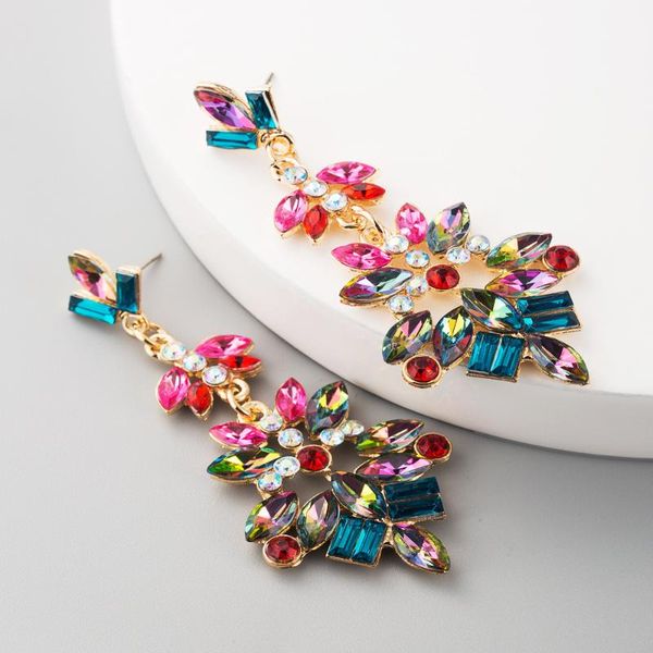 colorful flower women rhinestone drop earrings big fashion design luxury pendant crystal stud gem statement jewelry gif dangle & chandelier, Silver
colorful flower women rhinestone drop earrings big fashion design luxury pendant crystal stud gem statement jewelry gif dangle & chandelier, Silver