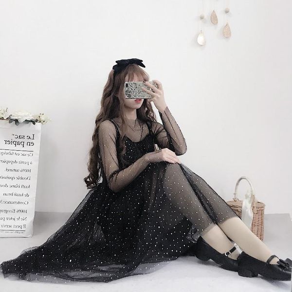casual dresses women mesh princess dress lace sling cross wedding elegant party evening slim hollow, Black;gray
casual dresses women mesh princess dress lace sling cross wedding elegant party evening slim hollow, Black;gray