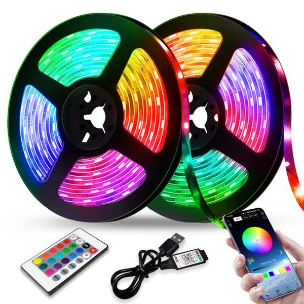 strips led strip lights rgb 2835 bluetooth control usb flexible lamp 5v tape ribbon diode for festival room luces computer tv desk luz
strips led strip lights rgb 2835 bluetooth control usb flexible lamp 5v tape ribbon diode for festival room luces computer tv desk luz