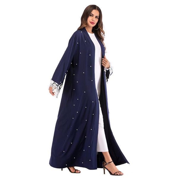 islamic turkish european and american muslim beaded lace mosaic cardigan tie gown women ethnic clothing, Red
islamic turkish european and american muslim beaded lace mosaic cardigan tie gown women ethnic clothing, Red