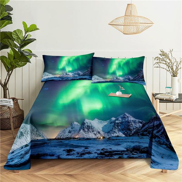 sheets & sets beautiful aurora 0.9/1.2/1.5/1.8/2.0m digital printing polyester bed flat sheet with case print bedding set
sheets & sets beautiful aurora 0.9/1.2/1.5/1.8/2.0m digital printing polyester bed flat sheet with case print bedding set