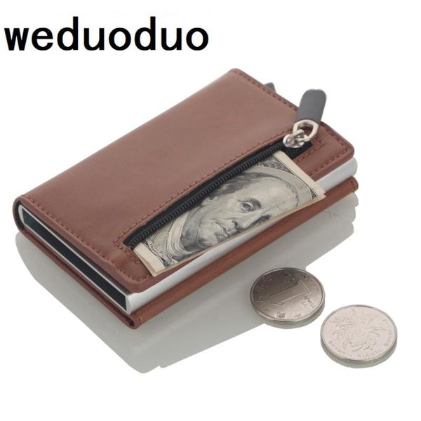 card holders 2021 multifunction holder wallets pu leather rfid aluminum alloy business id bank protector case, Brown;gray
card holders 2021 multifunction holder wallets pu leather rfid aluminum alloy business id bank protector case, Brown;gray