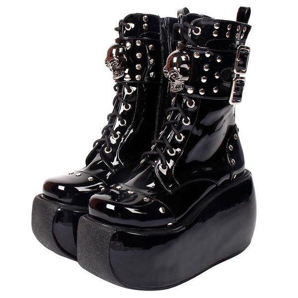 boots angelic imprint women motorcycle cool punk lady lolita cos shoes woman high heels pumps 33-47 10cm style heel 8825 pl, Black
boots angelic imprint women motorcycle cool punk lady lolita cos shoes woman high heels pumps 33-47 10cm style heel 8825 pl, Black