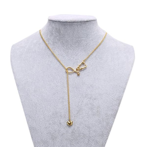 pendant necklaces 1pc equipment heart stethoscope necklace nursing jewelry student bijoux femme graduation gifts, Silver
pendant necklaces 1pc equipment heart stethoscope necklace nursing jewelry student bijoux femme graduation gifts, Silver