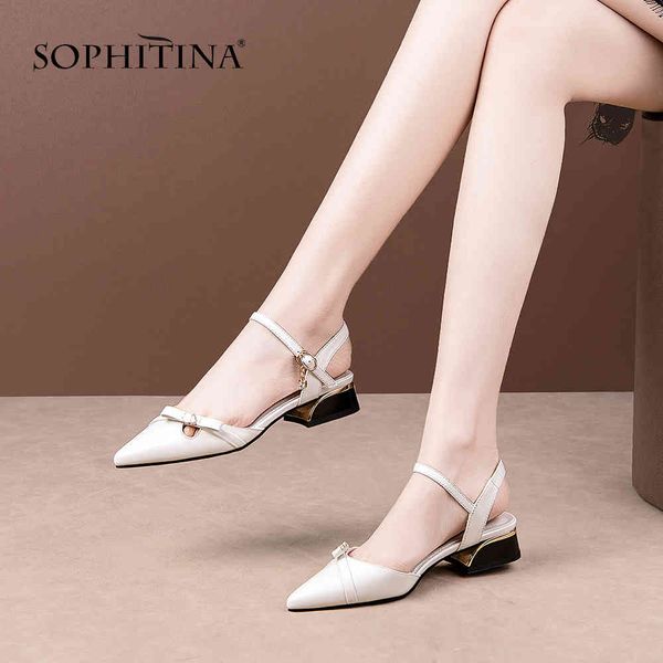 sophitina sweet sandals women fashion butterfly-knot decoration buckle strap square heel shoes elegant pointed toe sandals so456 210513, Black
sophitina sweet sandals women fashion butterfly-knot decoration buckle strap square heel shoes elegant pointed toe sandals so456 210513, Black