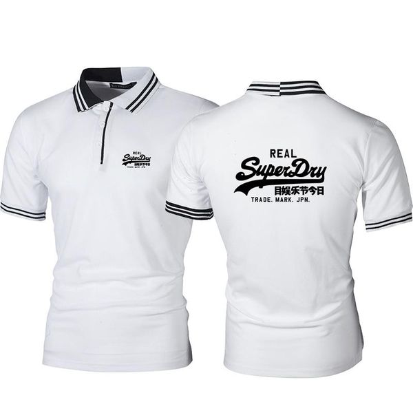 men's polos 2021 summer mens shirt short sleeve turn-over collar slim casual breathable solid color business, White;black
men's polos 2021 summer mens shirt short sleeve turn-over collar slim casual breathable solid color business, White;black