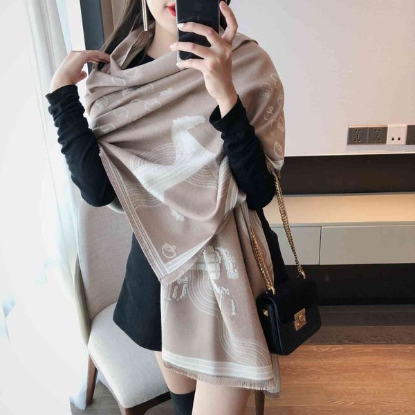 70% off design scarf imitation cashmere female jacquard autumn and winter new style temperament versatile shawl thickened warm bib carriage, Blue;gray
70% off design scarf imitation cashmere female jacquard autumn and winter new style temperament versatile shawl thickened warm bib carriage, Blue;gray