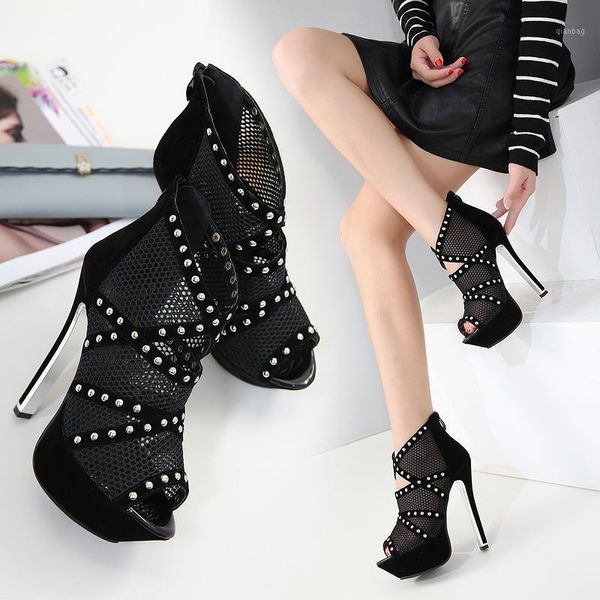 sandals drop high-heeled hollow mesh fish mouth shoes nightclub cross strap female1, Black
sandals drop high-heeled hollow mesh fish mouth shoes nightclub cross strap female1, Black