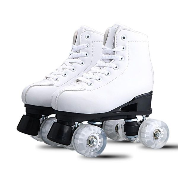 artificial leather roller skates double line women men two skating shoes patines with white pu 4 wheels sp7 inline &
artificial leather roller skates double line women men two skating shoes patines with white pu 4 wheels sp7 inline &
