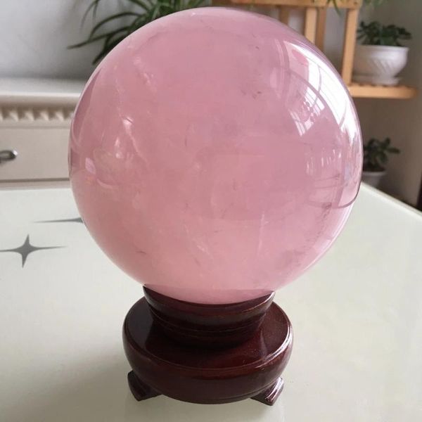 9.5-10cm diameter 100% natural pink rose crystal ball treatment wind water wholesale + delivery decorative objects & figurines
9.5-10cm diameter 100% natural pink rose crystal ball treatment wind water wholesale + delivery decorative objects & figurines