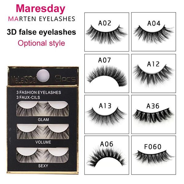 false eyelashes 3d 3 pairs europe and america natural mink lashes reusable eyelash soft wispy volume extension makeup
false eyelashes 3d 3 pairs europe and america natural mink lashes reusable eyelash soft wispy volume extension makeup