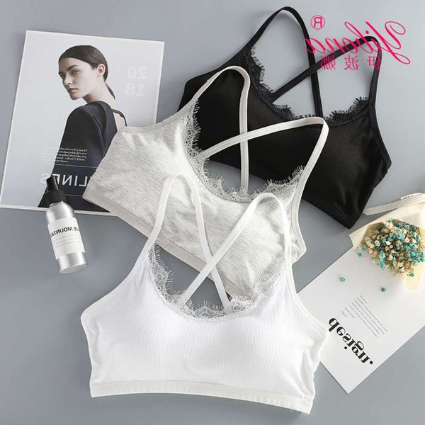 lingerie girl beautiful back thread lace wrapped breast shockproof small sling bra no steel ring sleeping sports underwear female, Black;pink
lingerie girl beautiful back thread lace wrapped breast shockproof small sling bra no steel ring sleeping sports underwear female, Black;pink