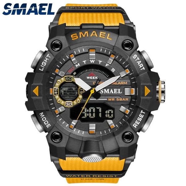 wristwatches smael brand men sports watches digital led quartz watch military multifunction student wrist relogio masculino 8040, Slivery;brown
wristwatches smael brand men sports watches digital led quartz watch military multifunction student wrist relogio masculino 8040, Slivery;brown