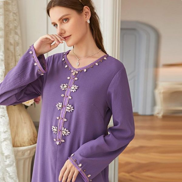 ethnic clothing purple woven edge hand-stitched diamond v-neck dress amazon middle east station vintage robe abaya, Red
ethnic clothing purple woven edge hand-stitched diamond v-neck dress amazon middle east station vintage robe abaya, Red