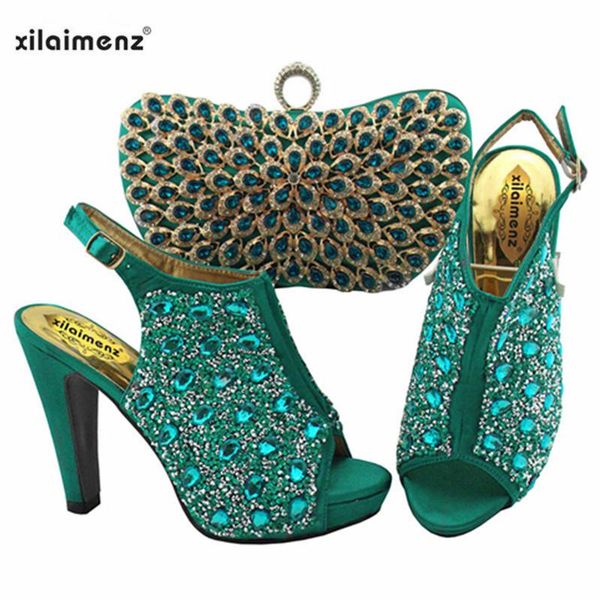 dress shoes fashion spike heels 2021 design nigerian and evening bag to match decorate with rhinestone in teal color, Black
dress shoes fashion spike heels 2021 design nigerian and evening bag to match decorate with rhinestone in teal color, Black