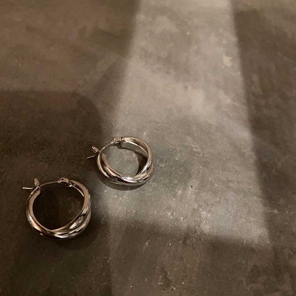 026 earrings temperament personality earrings net red good match earrings female entity e17-4, Silver
026 earrings temperament personality earrings net red good match earrings female entity e17-4, Silver