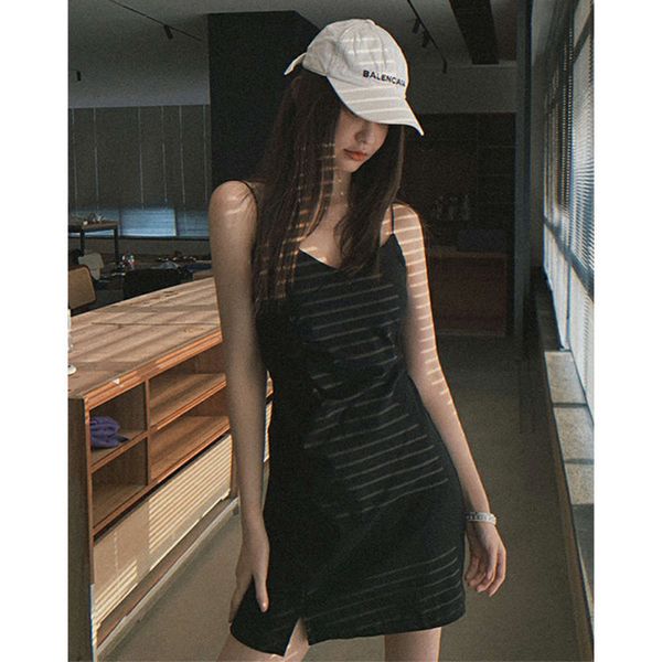 casual dresses dress women clothes elegant style suspender skirt shows thin temper pucs, Black;gray
casual dresses dress women clothes elegant style suspender skirt shows thin temper pucs, Black;gray