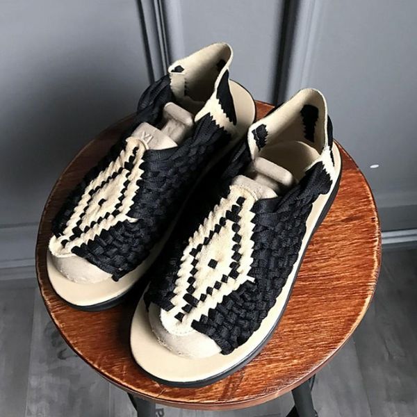 sandals rome style men summer beach shoes fashion gladiator platform street slip-on comfortable slippers plus size 45, Black
sandals rome style men summer beach shoes fashion gladiator platform street slip-on comfortable slippers plus size 45, Black