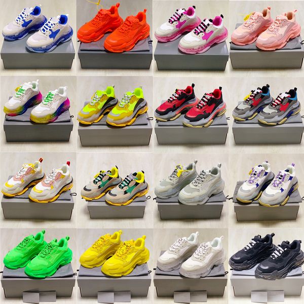 2021 luxury designer triple s clear cushion casual shoes fashion mixed color lace up crystal soled women outdoor sports trainers stylish old, Black
2021 luxury designer triple s clear cushion casual shoes fashion mixed color lace up crystal soled women outdoor sports trainers stylish old, Black