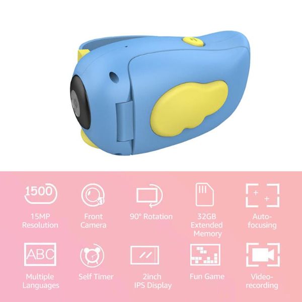 mini cameras digital kids camcorder children video camera 15m pixel auto-focusing self-timer video-recording built-in filters stickers
mini cameras digital kids camcorder children video camera 15m pixel auto-focusing self-timer video-recording built-in filters stickers