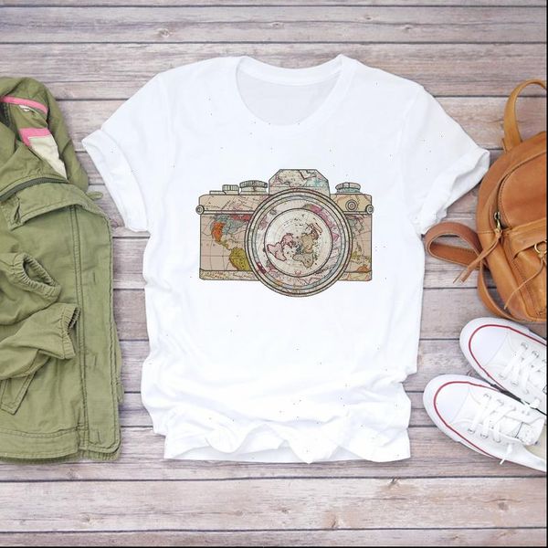 women womens t shirt camera vintage 90s style cute fashion print summer shirts graphic female ladies tee, White
women womens t shirt camera vintage 90s style cute fashion print summer shirts graphic female ladies tee, White