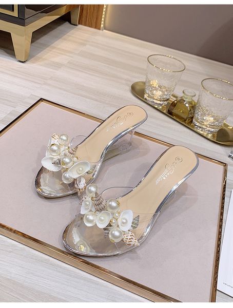 hoksvzy women's sandals summer 2020 new crystal transparent high heels rhinestone wedge shallow mouth women's shoes dgfr345345, Black
hoksvzy women's sandals summer 2020 new crystal transparent high heels rhinestone wedge shallow mouth women's shoes dgfr345345, Black