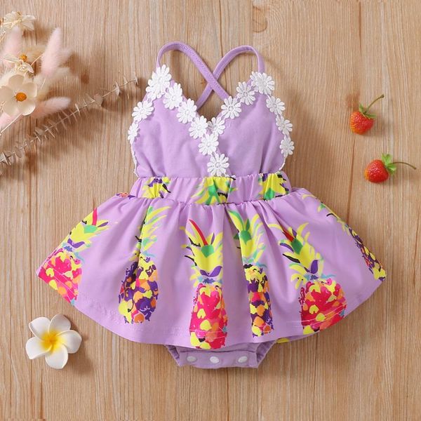 jumpsuits baby pineapple print short romper, girls sleeveless v-neck sling jumpsuit for summer, Blue
jumpsuits baby pineapple print short romper, girls sleeveless v-neck sling jumpsuit for summer, Blue