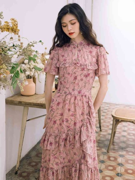 summer printed a line short sleeved vintage women sweet slash neck midi es vestidos, Black;gray
summer printed a line short sleeved vintage women sweet slash neck midi es vestidos, Black;gray