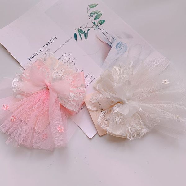 childrens hair accessories flower girl wedding headdress clip lace bow florets, Golden;white
childrens hair accessories flower girl wedding headdress clip lace bow florets, Golden;white