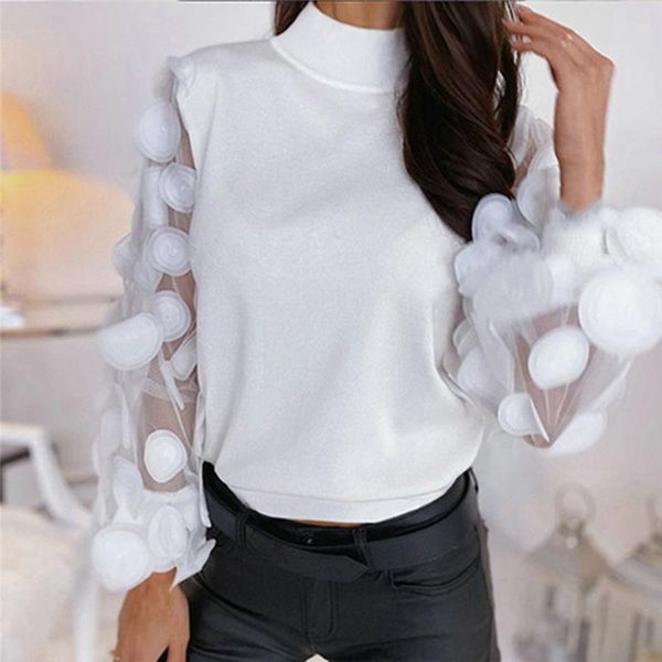 vintage puff long sleeve blouse shirts women casual turtleneck elegant fashion mesh patchwork black white shirt women's blouses &
vintage puff long sleeve blouse shirts women casual turtleneck elegant fashion mesh patchwork black white shirt women's blouses &