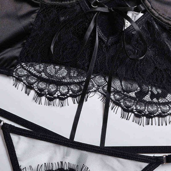 nxy setaduloty summer women' eyelash mesh perspective lace tie rope erotic lingerie steel ring gathered bra thongs set 1128, Red;black
nxy setaduloty summer women' eyelash mesh perspective lace tie rope erotic lingerie steel ring gathered bra thongs set 1128, Red;black