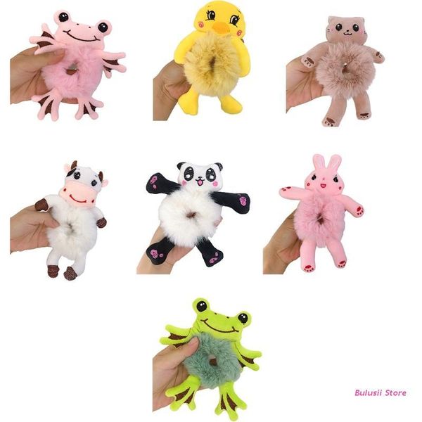 hair accessories elastic animal ties cartoon plush panda headwear ponytail holder for girls axyd, Slivery;white
hair accessories elastic animal ties cartoon plush panda headwear ponytail holder for girls axyd, Slivery;white