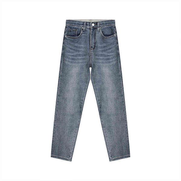 great matching plush jeans black women's 2021 high waist slim capris r103h, Black;white
great matching plush jeans black women's 2021 high waist slim capris r103h, Black;white