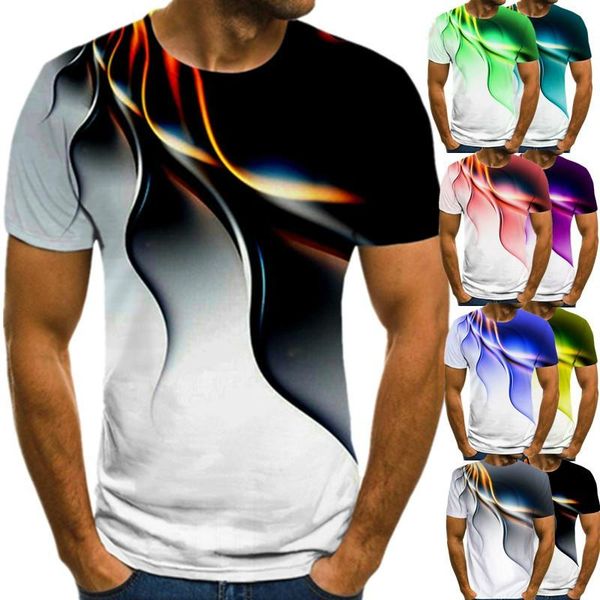 men's t-shirts the latest 3d printing t-shirt personality short-sleeved casual 2021 summer fashion symphony street trend, White;black
men's t-shirts the latest 3d printing t-shirt personality short-sleeved casual 2021 summer fashion symphony street trend, White;black