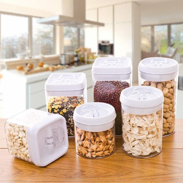 storage bottles & jars multi-capacity plastic food box dried fruits multigrain tanks kitchen containers transparent sealed
storage bottles & jars multi-capacity plastic food box dried fruits multigrain tanks kitchen containers transparent sealed
