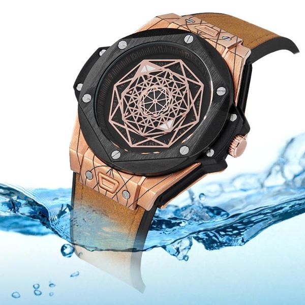 cool men's watches men designer luxury watch brand quarz wristwatch man waterproof sport male clock rose gold relogio wristwatches, Slivery;brown 
cool men's watches men designer luxury watch brand quarz wristwatch man waterproof sport male clock rose gold relogio wristwatches, Slivery;brown