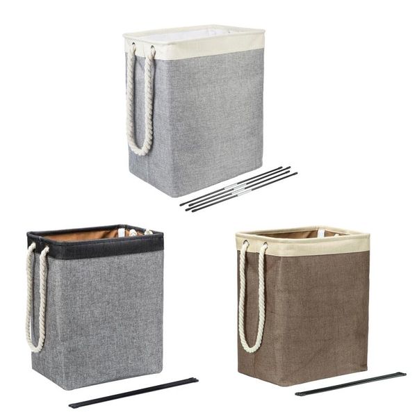 laundry basket with handles collapsible linen hampers for bedroom storage built-in lining detachable bracket a0kc & organization
laundry basket with handles collapsible linen hampers for bedroom storage built-in lining detachable bracket a0kc & organization