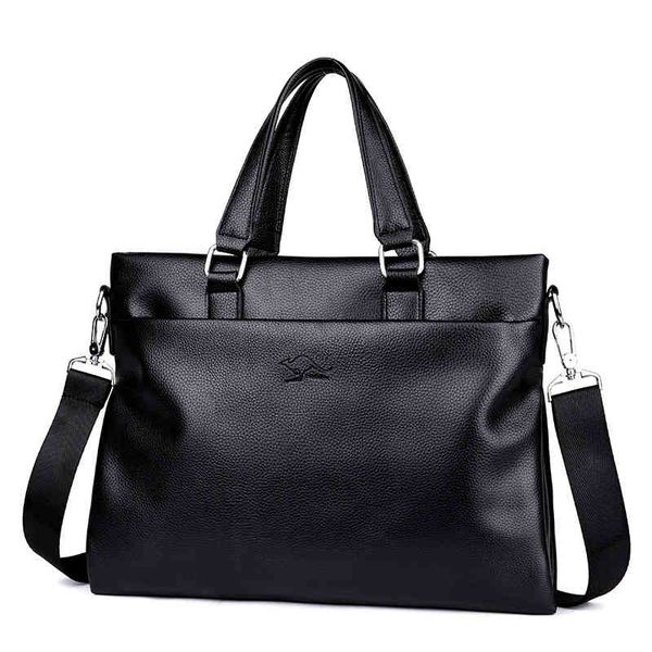 kangaroo men's bag leisure hand messenger shoulder briefcase horizontal business, Black;red
kangaroo men's bag leisure hand messenger shoulder briefcase horizontal business, Black;red