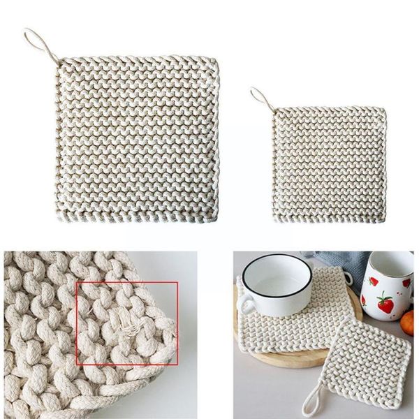 mats & pads braided cotton rope insulation plate mat japanese style table decoration thick home square double knit placemat f8z3
mats & pads braided cotton rope insulation plate mat japanese style table decoration thick home square double knit placemat f8z3