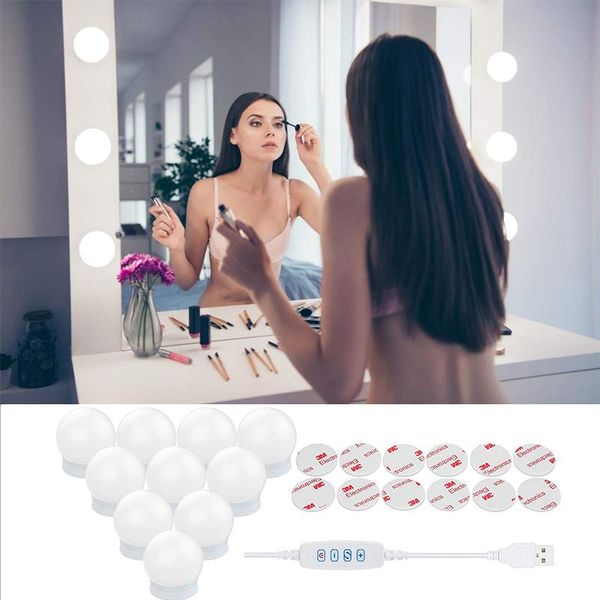 wall lamp led makeup light 12v, box, continuously dimmable hollywood mirror light, tri-color front
wall lamp led makeup light 12v, box, continuously dimmable hollywood mirror light, tri-color front