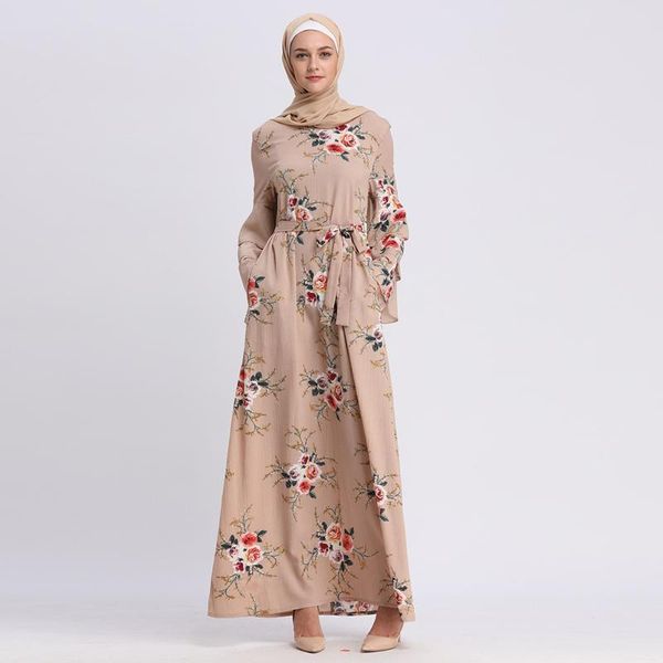 ethnic clothing muslim women dress fashion printed long sleeve sashes middle east dubai abaya turkey robe donsignet, Red
ethnic clothing muslim women dress fashion printed long sleeve sashes middle east dubai abaya turkey robe donsignet, Red