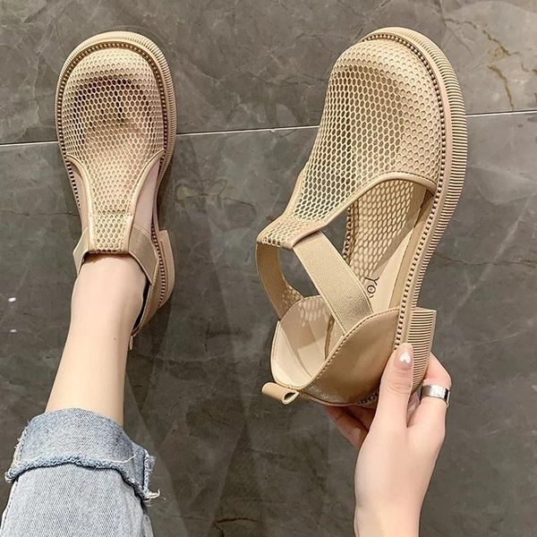 sandals women summer casual platform shoes closed toe round head breathable mesh type t black flats women'
sandals women summer casual platform shoes closed toe round head breathable mesh type t black flats women'