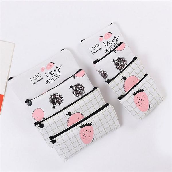 pencil cases simple fruit pattern large capacity canvas portable case storage bag student supplies stationery ins
pencil cases simple fruit pattern large capacity canvas portable case storage bag student supplies stationery ins