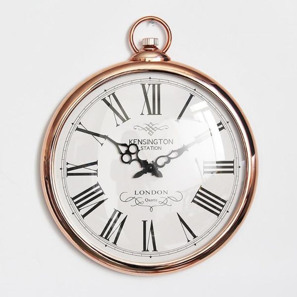 hanging clock pocket watch rose gold silver color plastic arched glass quartz simple modern style silent wall clocks
hanging clock pocket watch rose gold silver color plastic arched glass quartz simple modern style silent wall clocks