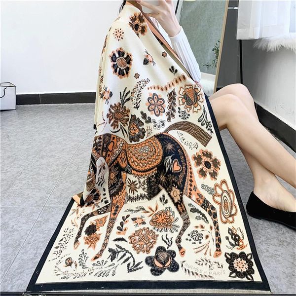 scarves designer women's autumn winter thick flower female scarf warm knitted women luxury cashmere shawls fashion accessories, Blue;gray
scarves designer women's autumn winter thick flower female scarf warm knitted women luxury cashmere shawls fashion accessories, Blue;gray